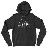 Female Evolution Hoodie in Black color