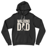 The Walking Dad Hoodie in Black color