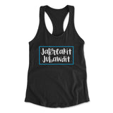 Jabreakit Jabawdit Womens Racerback Tank in Black color