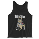 The Slothfather Men/Unisex Tank in Black color
