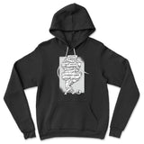 Debt Atlas Hoodie in Black color