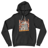 Natural Born Chiller Hoodie in Black color