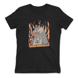 Natural Born Chiller Womens T-Shirt in Black color