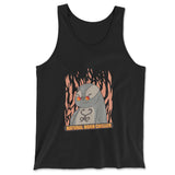 Natural Born Chiller Men/Unisex Tank in Black color
