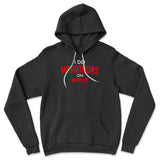 I Do Marathons On Netflix Hoodie in Black color