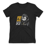 Darth Pug Womens T-Shirt in Black color
