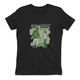Call Of Daddy Womens T-Shirt in Black color
