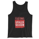 Spoiler Alert Men/Unisex Tank in Black color