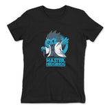 Master Hedgehog Womens T-Shirt in Black color