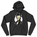 Lincoln Llama Hoodie in Black color