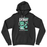 Cat Wars - May The Force Be With Meow Hoodie in Black color