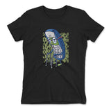 Old Nokia Cellphone Womens T-Shirt in Black color