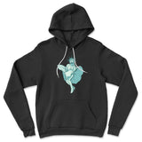 Statue Of Liberty Marilyn Monroe Hoodie in Black color