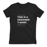 Designer Tshirt Womens T-Shirt in Black color