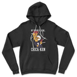 Chicken Spy Hoodie in Black color