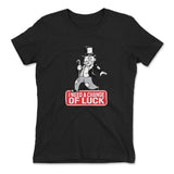 Change Luck Monopoly Parody Womens T-Shirt in Black color