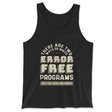 How Many Ways To Write Error Free Programs Men/Unisex Tank in Black color