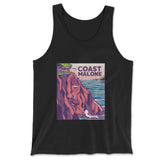 Coast Malone Men/Unisex Tank in Black color