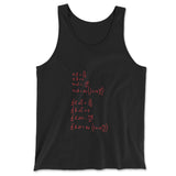 Physics Formula Men/Unisex Tank