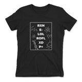 Scientific Verbal Expression Womens T-Shirt in Black color