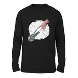 Creation Of Adam - Motorcycle Men/Unisex Drop Shoulder Sweatshirt in Black color