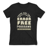 How Many Ways To Write Error Free Programs Womens T-Shirt in Black color