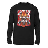 German Shepard Gamer Dog Men/Unisex Drop Shoulder Sweatshirt in Black color