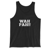Wah Pah!! Men/Unisex Tank in Black color