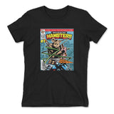 Comic Cover - Hamsters Womens T-Shirt in Black color
