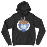 Send Noods Hoodie in Black color