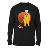 Kill Bill Mrs.santa Men/Unisex Drop Shoulder Sweatshirt in Black color