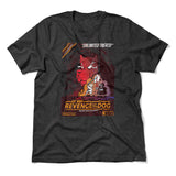 Cat Wars - Revenge Of The Dog Men/Unisex T-Shirt in Dark Grey Heather color