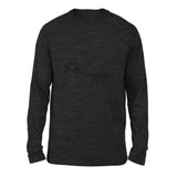 Creation Of Adam - Smoking Men/Unisex Drop Shoulder Sweatshirt in Dark Grey Heather color