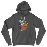 Iam Bearman Hoodie in Dark Grey Heather color