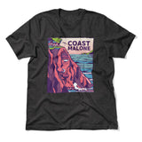 Coast Malone Men/Unisex T-Shirt in Dark Grey Heather color