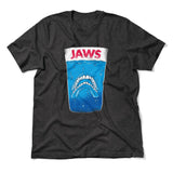 Jaws Teeth Men/Unisex T-Shirt in Dark Grey Heather color