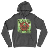 My Ginger Beard Is My Lucky Charm Hoodie in Dark Grey Heather color