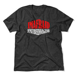 Imafraid Jumitbeeinnagang Men/Unisex T-Shirt in Dark Grey Heather color