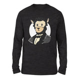 Lincoln Llama Men/Unisex Drop Shoulder Sweatshirt