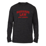 Harvard Law, Just Kidding Men/Unisex Drop Shoulder Sweatshirt in Dark Grey Heather color