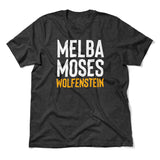 Melba Moses Wolfenstein Men/Unisex T-Shirt in Dark Grey Heather color