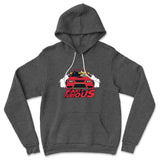 Fart And Furious Hoodie in Dark Grey Heather color