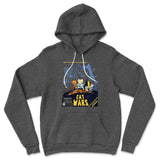 Cat Wars - May The Cat Mint Be With You Hoodie in Dark Grey Heather color