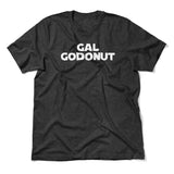 Gal Godonut Men/Unisex T-Shirt in Dark Grey Heather color