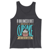 Cupcake - A Balanced Diet Men/Unisex Tank