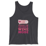 Swipe Right For Wine Mode Men/Unisex Tank