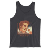 Nachos Drug Lord Men/Unisex Tank in Dark Grey color