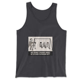 Why Science Teachers Should Not Be Given Playground Duty Men/Unisex Tank in Dark Grey color