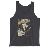 The Pandalorian Men/Unisex Tank in Dark Grey color