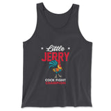 Little Jerry Men/Unisex Tank in Dark Grey color